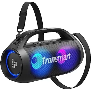 Tronsmart Bang SE Altoparlante portatile per feste, Bluetooth 5.3, suono stereo da 40 W, tempo di riproduzione 24 ore con power bank, impermeabile IPX6, NFC, TF card, AUX