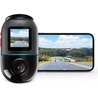 70mai Dash Cam Omni, rotazione a 360°, visione notturna superiore, memoria eMMC da 32GB integrata, registrazione time-lapse, modalità parcheggio 24H, rilevamento del movimento AI, 1080P Full HD