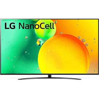 LG NanoCell 50NANO766QA Smart TV 4K 50" Serie NANO76 2022, Processore α5 Gen 5, Filmmaker Mode, Game Optimizer, Wi-Fi, AI ThinQ, Google Assistant e Alexa Integrati, Telecomando Puntatore