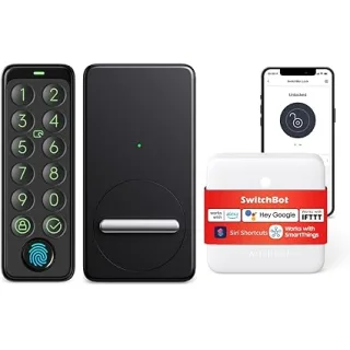 SwitchBot WiFi serratura con impronta digitale per la porta d'ingresso