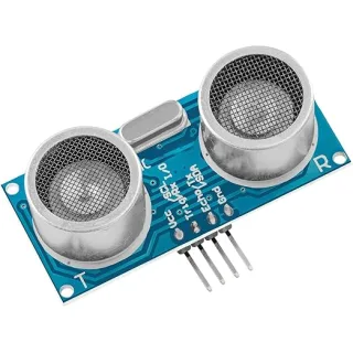 AZDelivery Sensore Telematico a Ultrasuoni Modulo compatibile con HC-SR04 Misuratore Distanza a Basso Consumo Energetico compatibile con Arduino e Raspberry Pi incluso un E-Book!