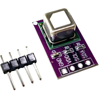 Hztuang Il modulo sensore di gas SCD40 rileva la temperatura e l'umidità del diossido di carbonio CO2 Sensore 2 in 1