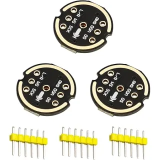 ARCELI 3PCS INMP441 Modulo microfono omnidirezionale, interfaccia I2S MEMS, alta precisione e bassa potenza compatibile con ESP32