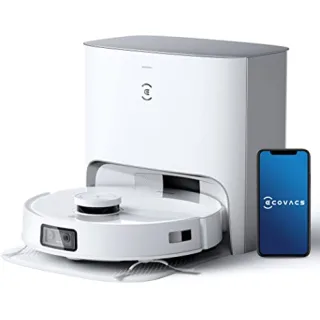 ECOVACS ROBOTICS T10 Plus Robot Aspirapolvere Con Lavapavimenti E Stazione Con Svuotamento Automatico 3000 Pa, Bianco