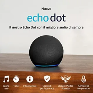 Nuovo Echo Dot (5ª generazione, modello 2022) | Altoparlante intelligente con integrazione Alexa | Antracite