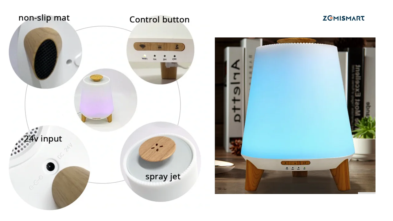 Diffusore di oli essenziali WiFi by Zemismart... un prodotto per ogni idea