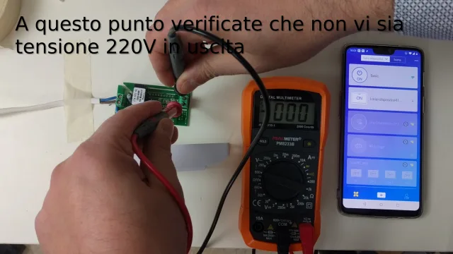 Sonoff Basic - Modifica Hardware per contatto pulito