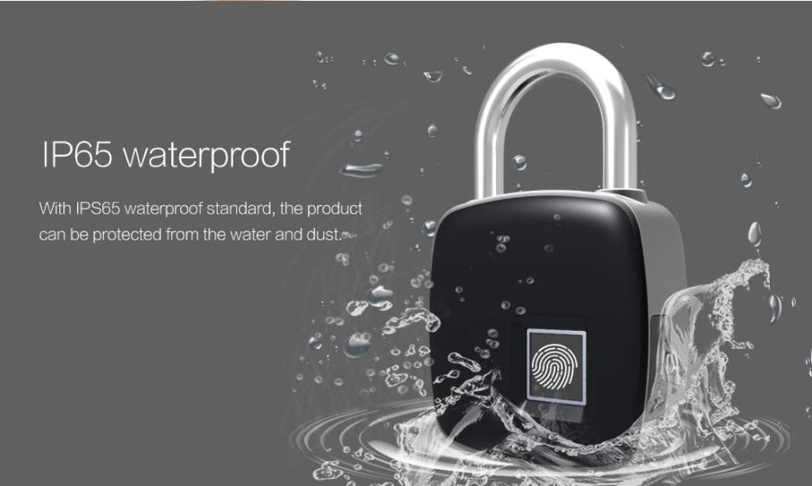 Lucchetto con riconoscimento biometrico by Zemismart