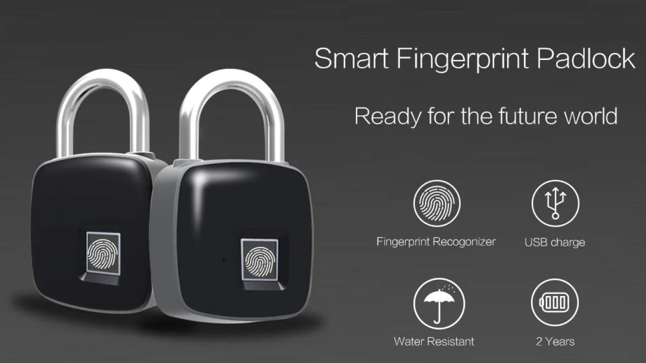 Lucchetto con riconoscimento biometrico by Zemismart