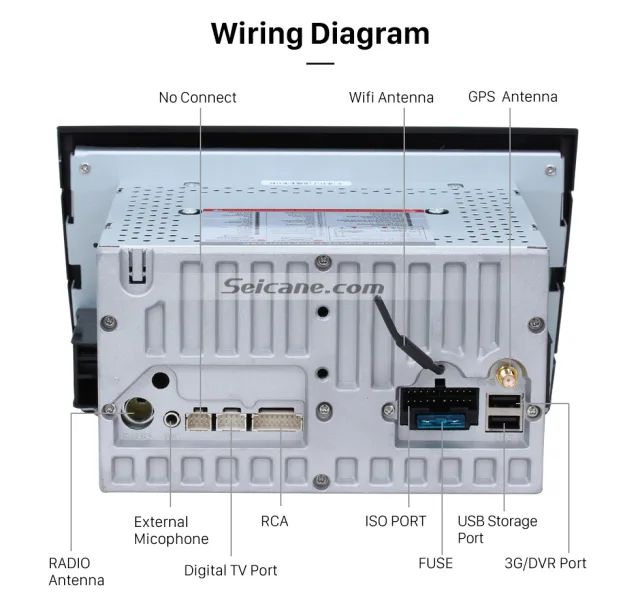 Recensione autoradio Android Seicane S127000