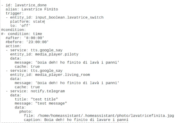 La lavatrice ha finito? Con Home Assistant te lo facciamo notificare!