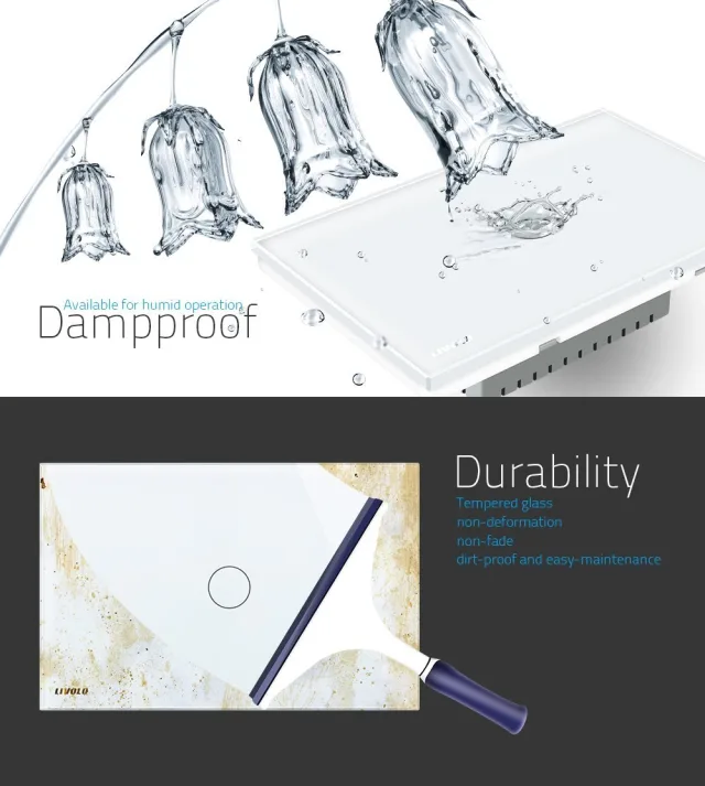 LIVOLO wall switch RF - la nostra recensione