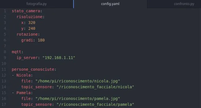 Riconoscimento facciale con Raspberry e integrazione in Home Assistant