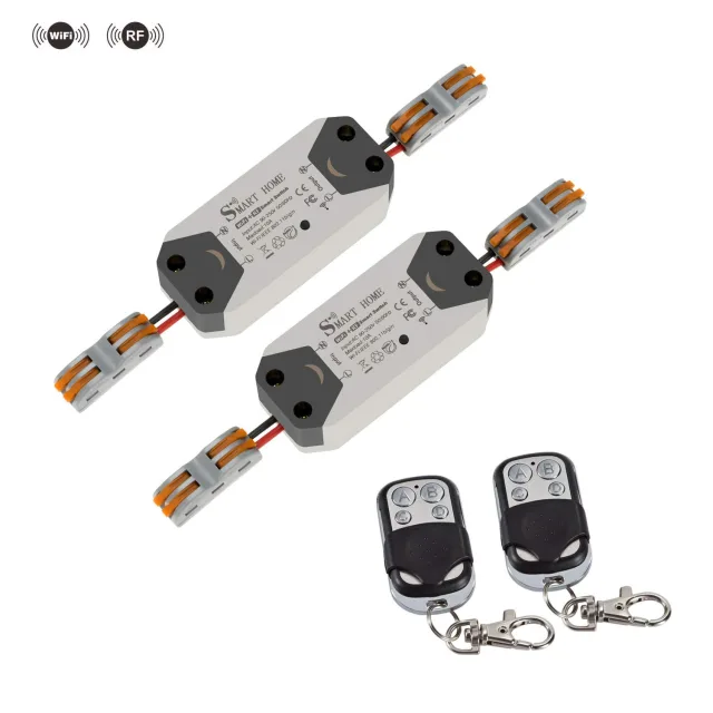 Smart Switch RF 433Mhz e WiFi by Smart Home Kerodamo