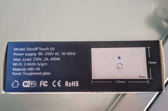 Recensione Sonoff Touch il Wall Switch di Itead