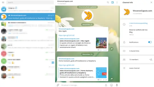 Da oggi puoi seguirci anche su Telegram