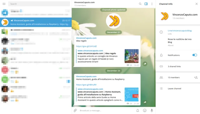 Da oggi puoi seguirci anche su Telegram