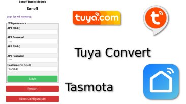 Tasmota su dispositivi Tuya Over The Air grazie a Tuya Convert