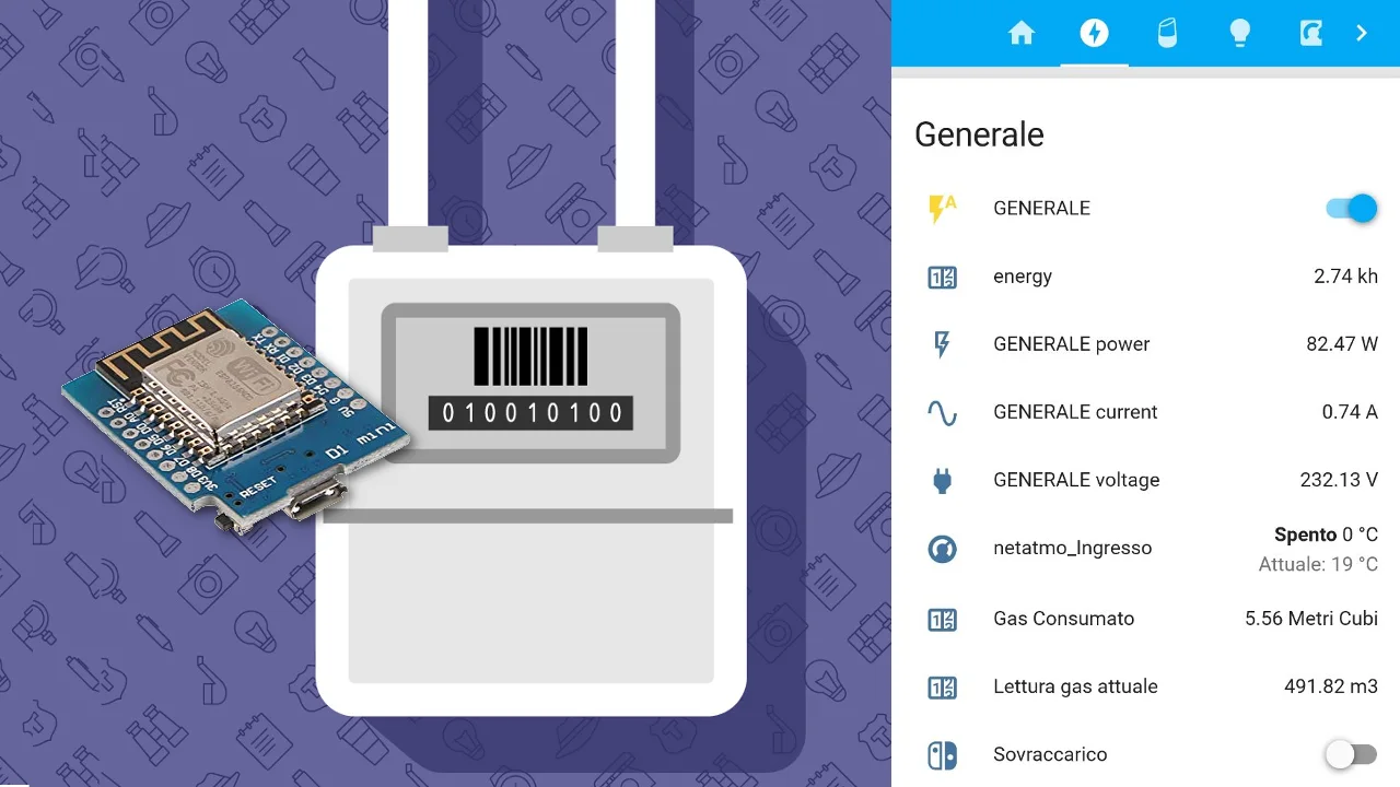 Realizzare un conta-scatti per il contatore del gas con un D1 mini