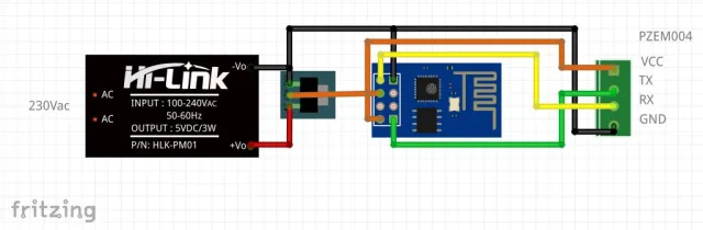 Come utilizzare il lettore di consumi pzem con il firmware Smarthome