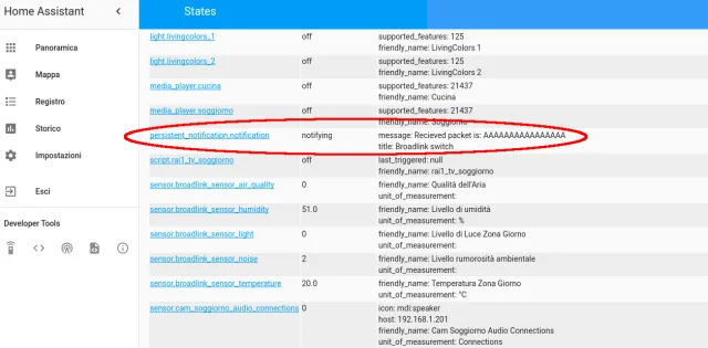 Come integrare il Broadlink RM pro e l'RM mini in Home Assistant