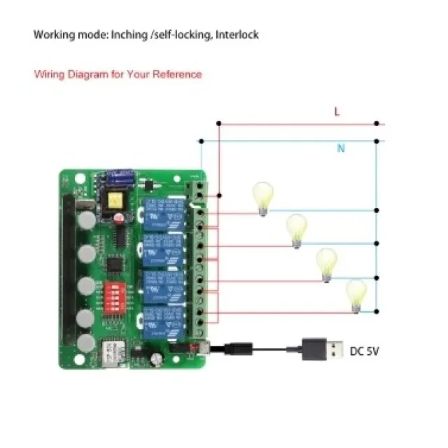 Tutta la potenza del Sonoff 4ch PRO in uno spazio molto più piccolo!
