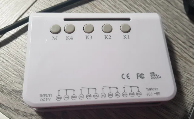 Tutta la potenza del Sonoff 4ch PRO in uno spazio molto più piccolo!