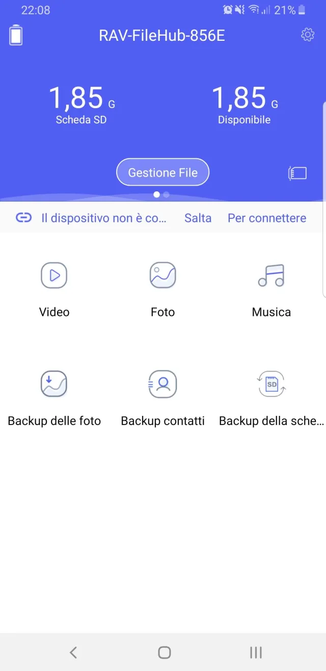 RAVPower RP-WD009 FileHub Versione 2019, non chiamatelo Power bank!