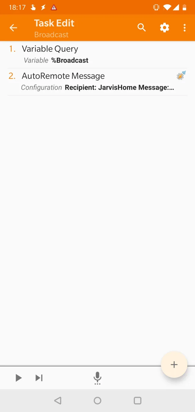 Come realizzare un sistema di announcement con Tasker