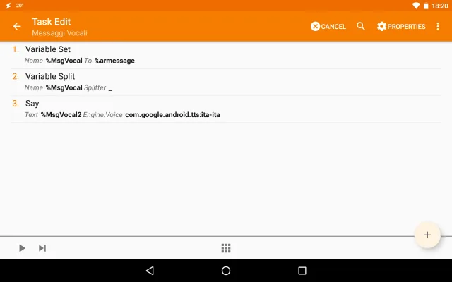 Come realizzare un sistema di announcement con Tasker