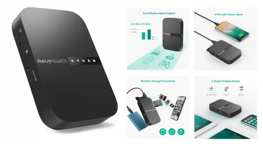 RAVPower RP-WD009 FileHub Versione 2019, non chiamatelo Power bank!