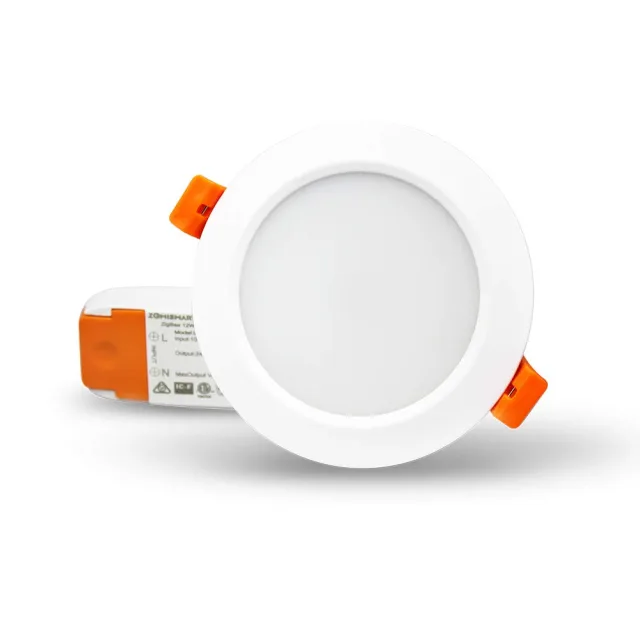 Lampada da incasso LED RGB ZigBee compatibile con Philips Hue