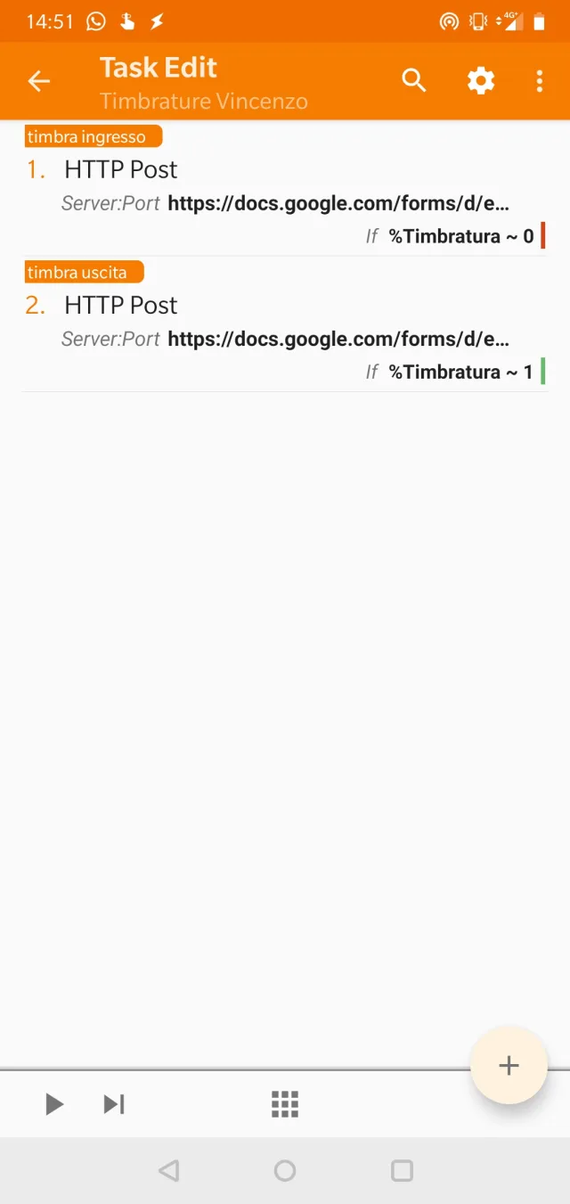 Come creare un orologio marcatempo con Tasker e Google Drive
