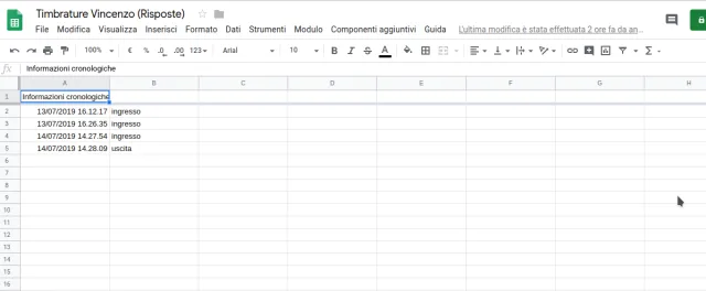 Come creare un orologio marcatempo con Tasker e Google Drive