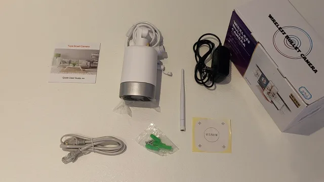Tuya Smart outdoor security camera waterproof with night vision