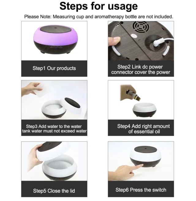 Sirena Allarme WiFi e LED Lamp Oil Diffuser - L'infinito mondo Tuya Smart