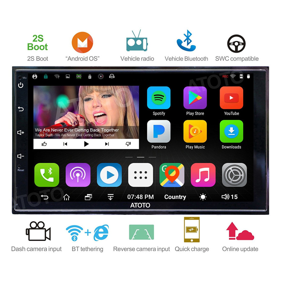 Autoradio Android ATOTO A61721P - La Prova