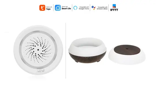 Sirena smart WiFi e LED Lamp Oil Diffuser - l'infinito mondo Tuya Smart