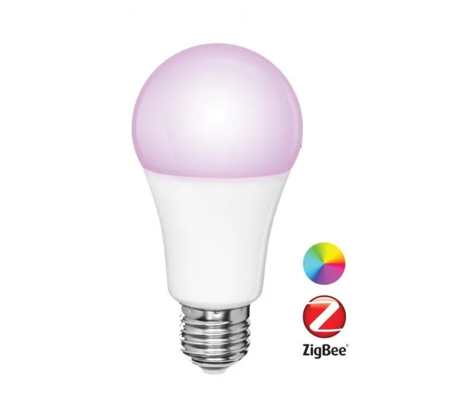 Lampadina E27 RGB ZigBee by Zemismart Tuya Smart compatibile