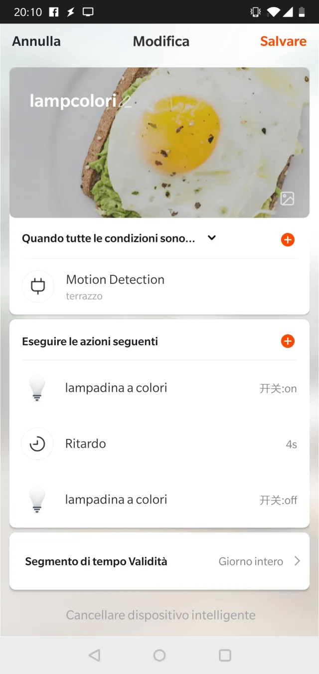 Lampadina E27 RGB ZigBee by Zemismart Tuya Smart compatibile