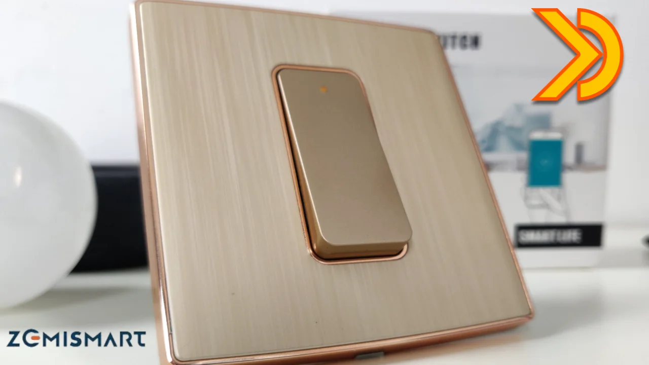Wall Switch Tuya Smart - Un pulsante WiFi by Zemismart