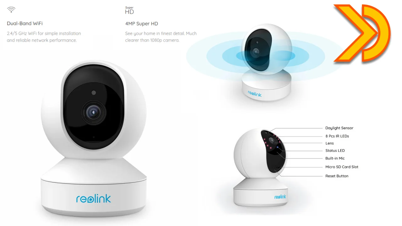 Recensione Reolink E1 Pro, la CAM Super HD 4MP, WiFi 5GHz e stream di rete