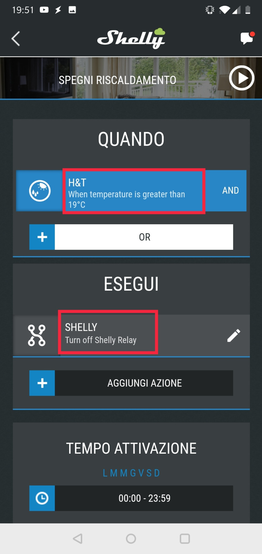 Come realizzare un Termostato Smart con Shelly H&T e Shelly 1
