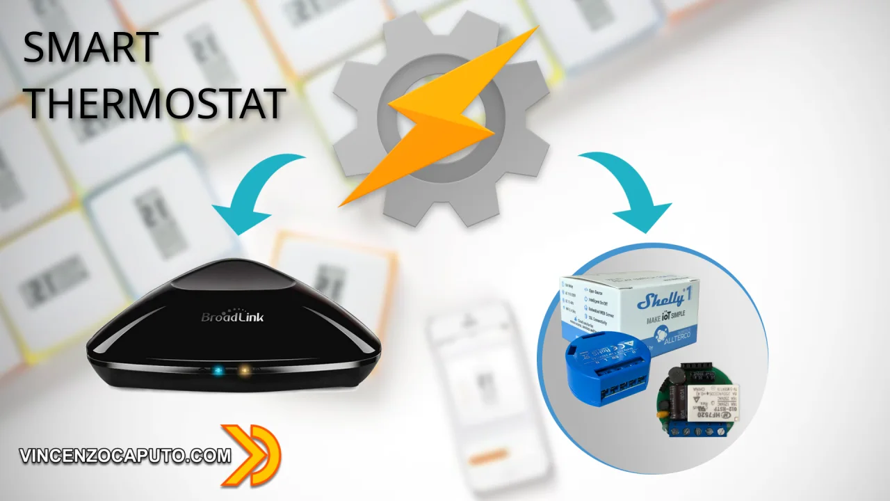 Come realizzare un Termostato Smart con Broadlink RM Pro, Shelly 1 e Tasker