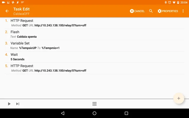 Come realizzare un Termostato Smart con Broadlink RM Pro, Shelly 1 e Tasker