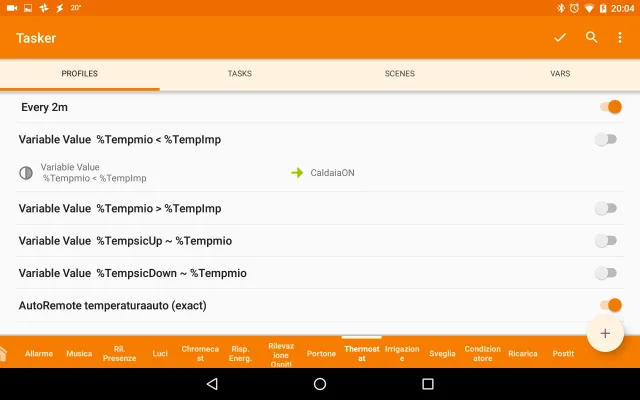 Come realizzare un Termostato Smart con Broadlink RM Pro, Shelly 1 e Tasker
