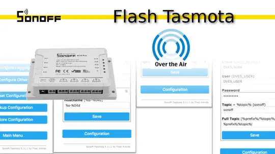 Sonoff CH4 pro - flash firmware Tasmota Over The Air
