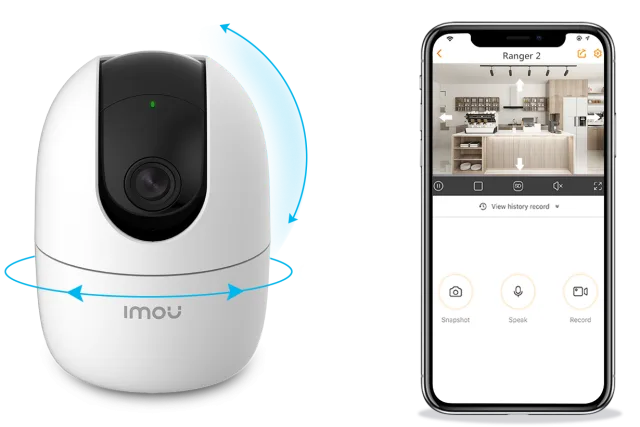 Telecamera WiFi IMOU Ranger 2 - la telecamera IP che ti segue!