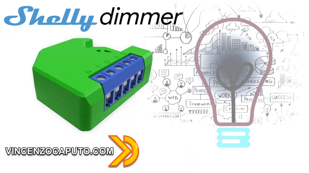 Shelly Dimmer - collegamenti, funzionamento ed integrazione in Home Assistant
