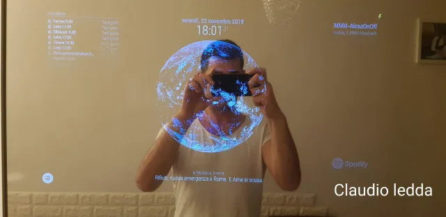 Specchietto retrovisore smart VanTop H610 - Dash cam anteriore e posteriore